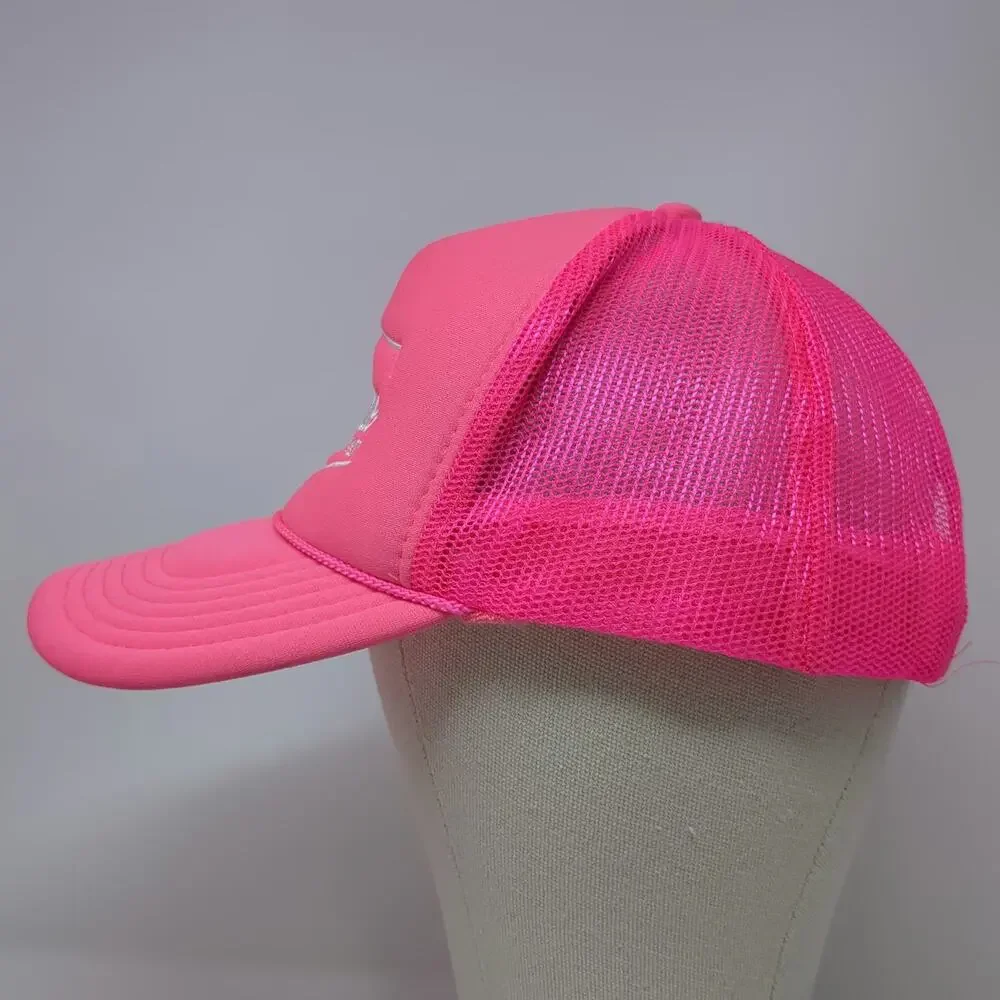 Otto Ellie Mae Somewhere Out West Pink One Size Trucker Hat Mesh Snapback